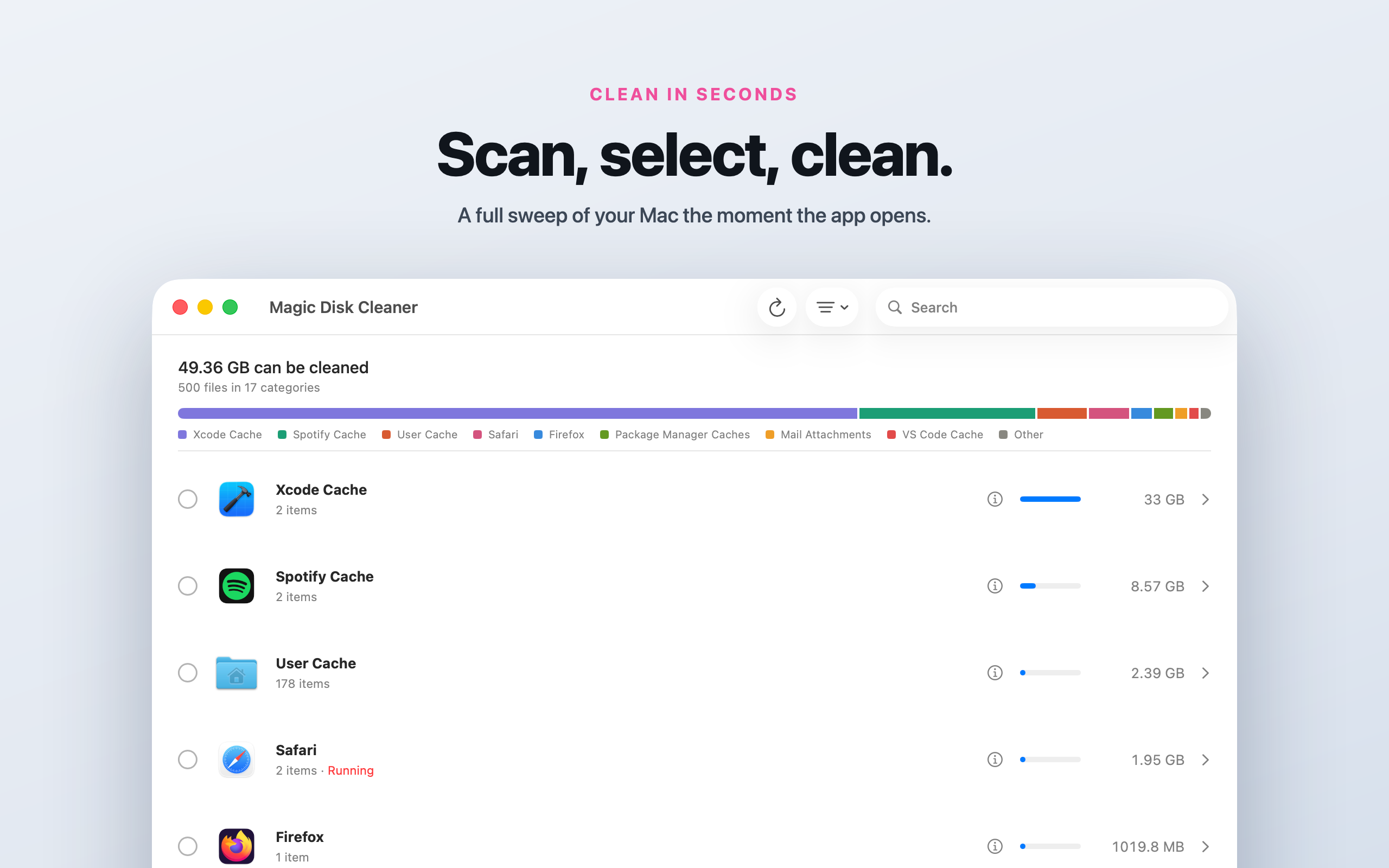 Magic Disk Cleaner Screenshot