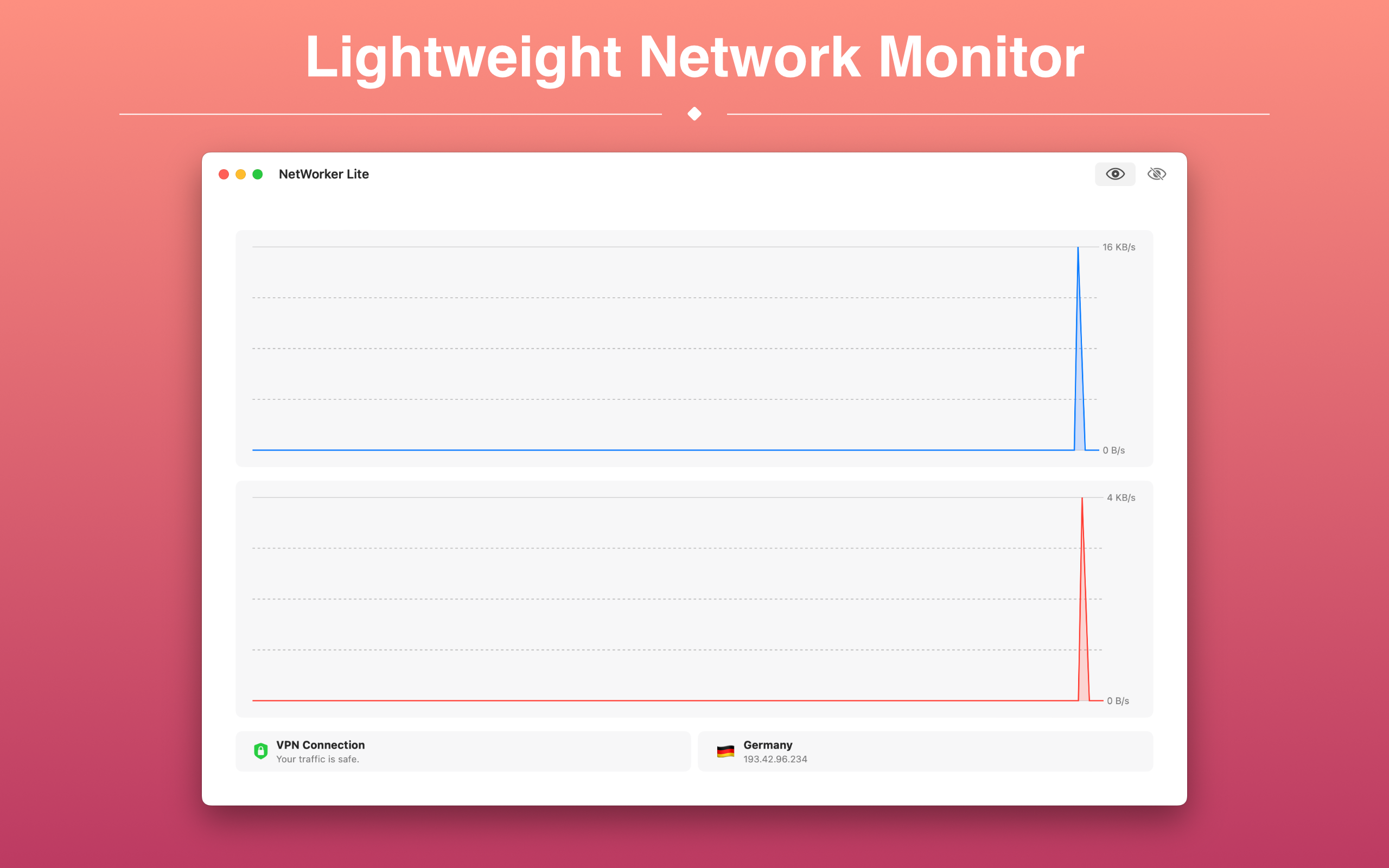 NetWorker Lite Screenshot