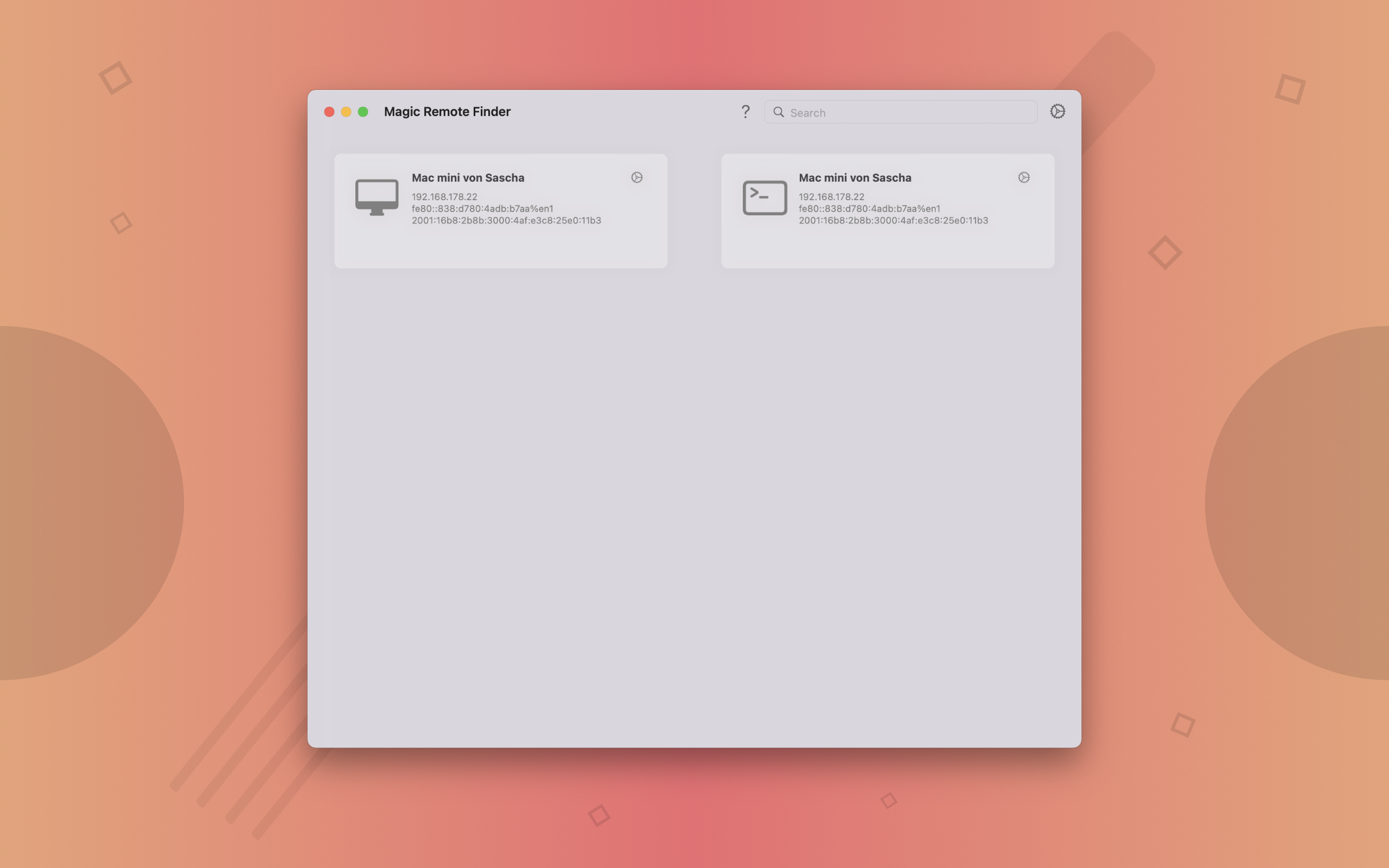 Remote Desktop Scanner Screenshot